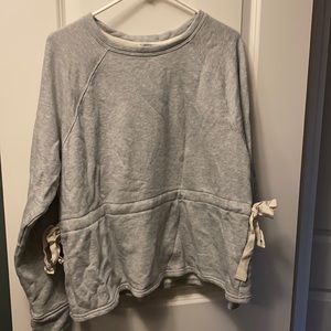 Athleta cinch waist sweatshirt